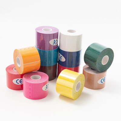 New Product OEM Accepted Medical Sports Kinesiology Tape Waterproof Cotton