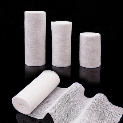 Hohe Qualität medizinischer zusammengedrückter saugfähiger Gauze Roll Bandage