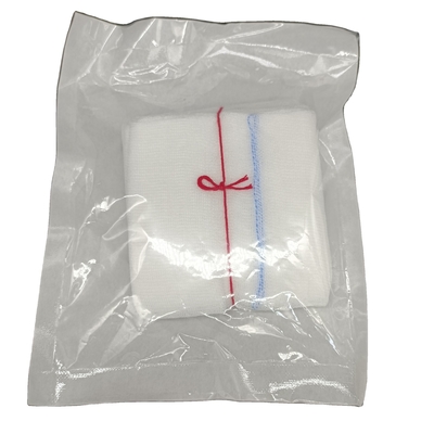32 weiße 10cmx20cm Baumwolle Gauze Swab With Detectable der Falten-X Ray For Surgical Use